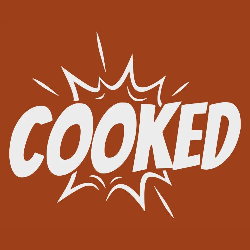 Cooked Explosive Comic Style