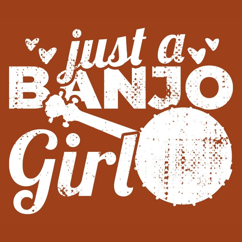 Nur ein Banjo Mädchen
