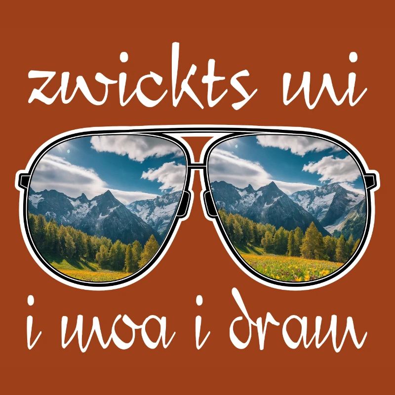 zwickts mi i moa i dram, dialect, hiking, mountains