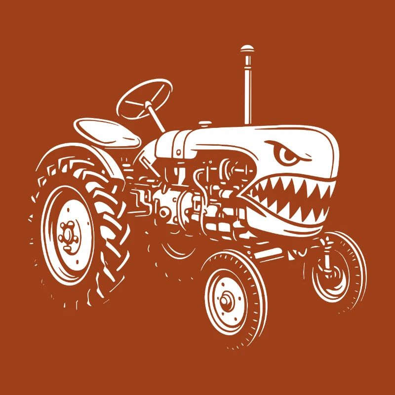 Shark Tractor Attack