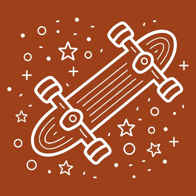 Skateboarding Comic