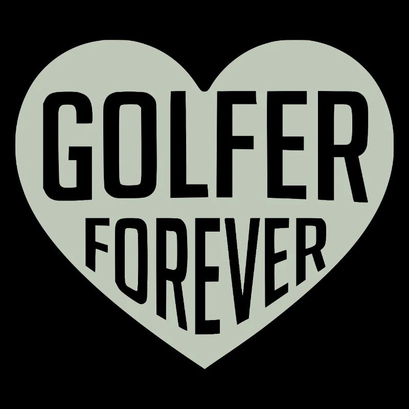 Golfer Forever Herz