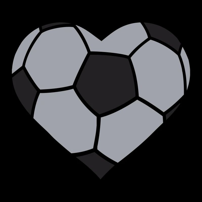 Fußballherz Paneldesign