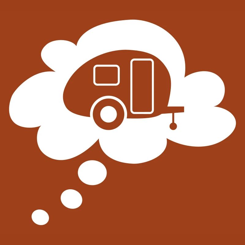 Caravan Cloud Speech Bubble Ventilatore per roulotte da campeggio