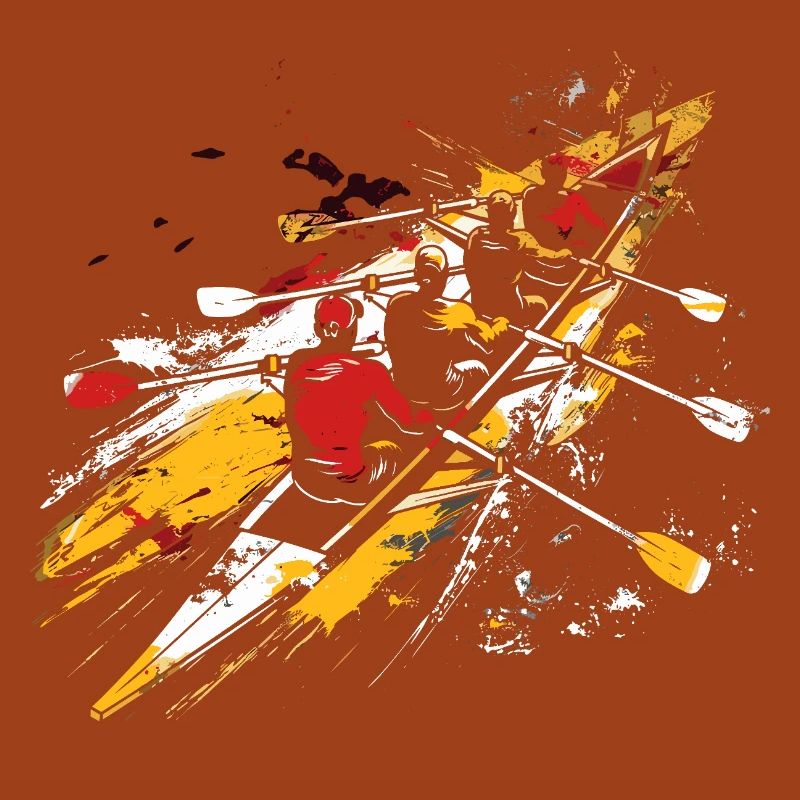 Rowing Team Sketch