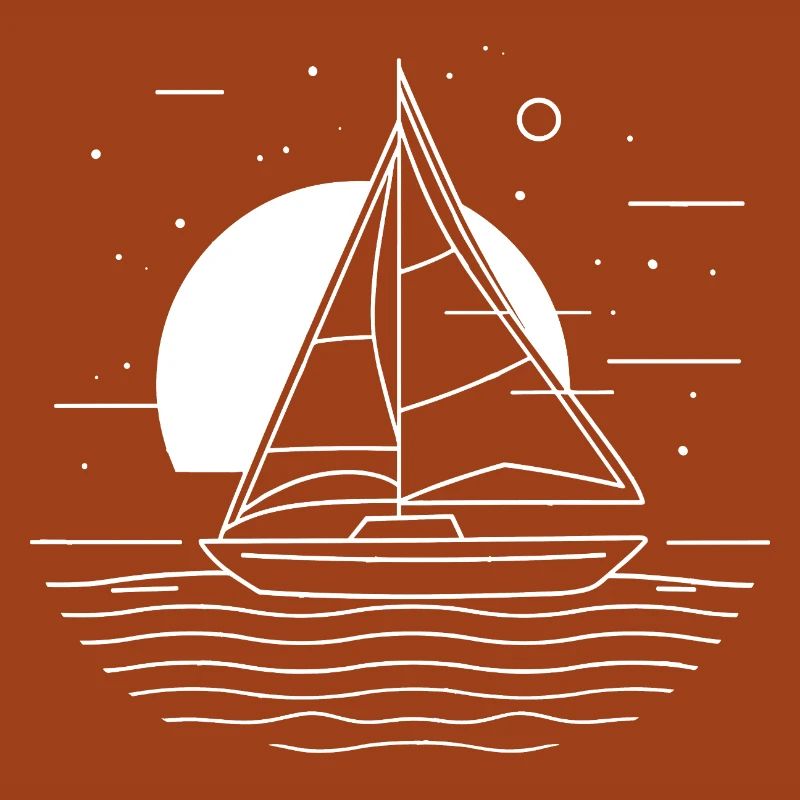 Sailing Drawing