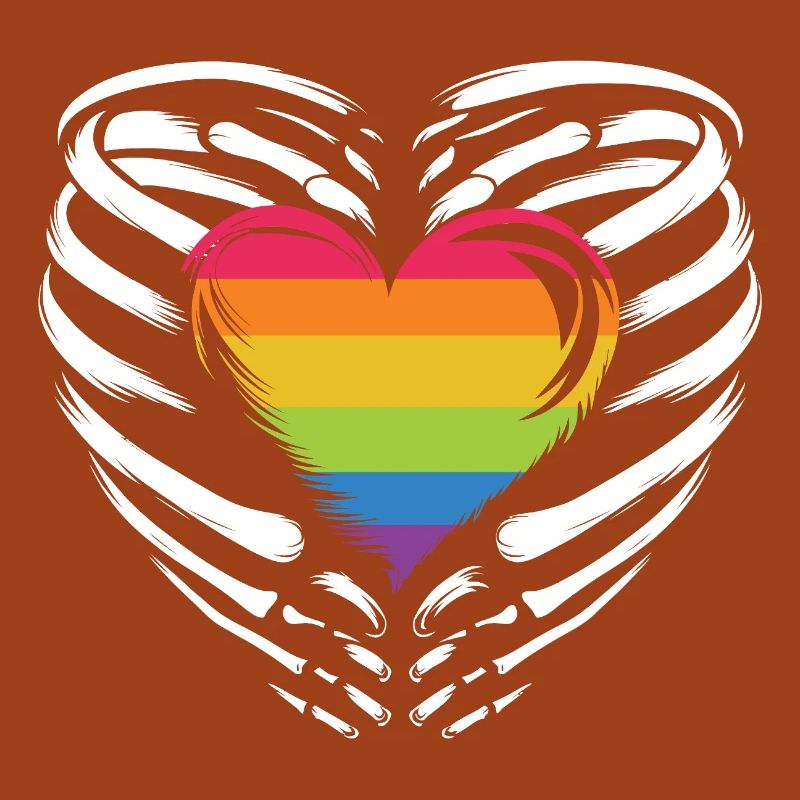 LGBTQ Pride Monat - Regenbogenherz