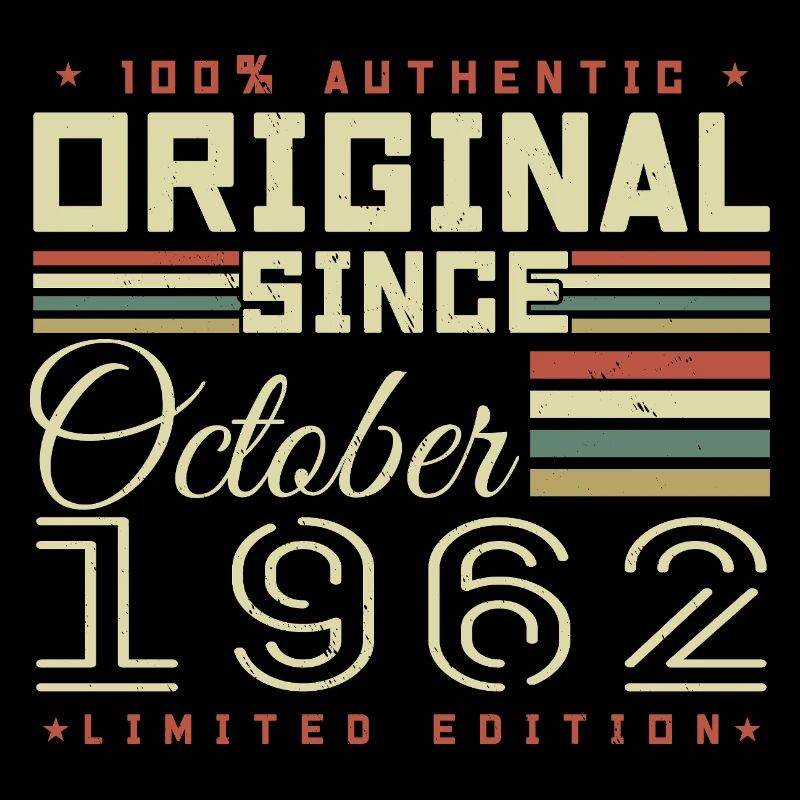 Legendary since October 1962 | October 1962