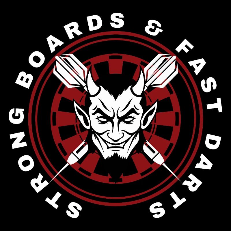 DARTS, DARTBOARD AND DEVIL 