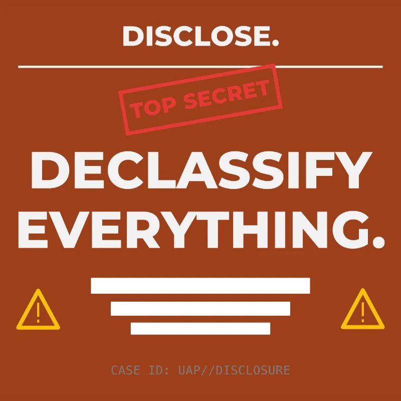 DIVULGUER. Déclassifier tout – UAP