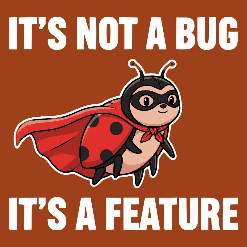 Kein Bug, nur Feature – Superheld Marienkäfer 