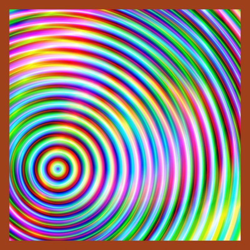 Colored rounds 3d