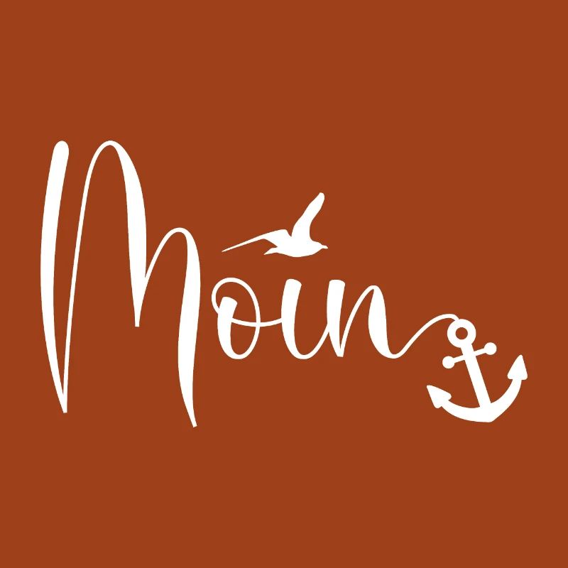 Moin Möwe Anker Platt Dialekt Ostfriesland