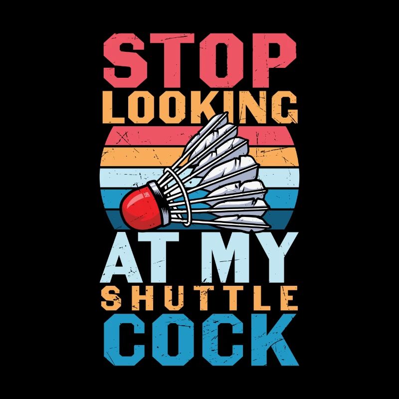 Badminton Joke Shuttlecock