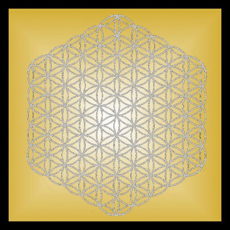 Fleur de Vie argent - 5ème dimension