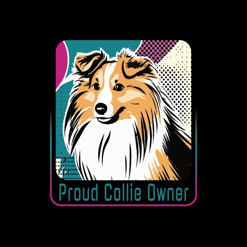 Fier propriétaire de Collie