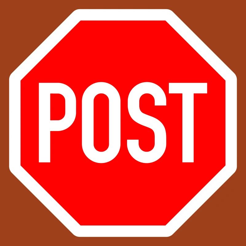 stop oder post?
