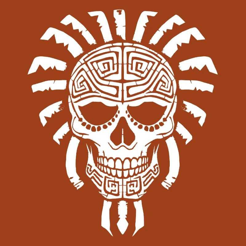 Tête de mort maya