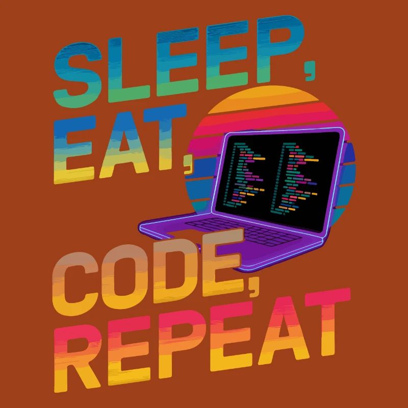 Sleep Eat Code Repeat Gift pour Coder