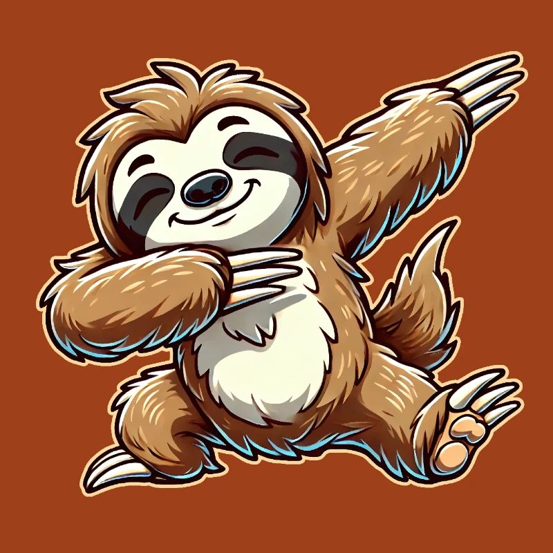 Dabbing Sloth Dab Dancing Gift Gift Idea