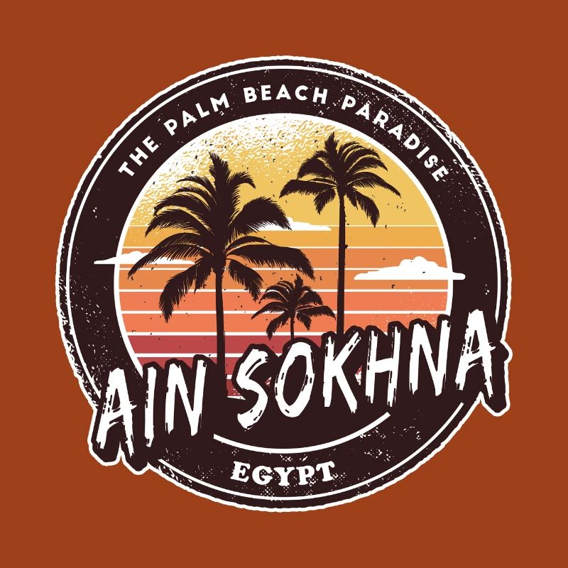 Ain Sokhna Egypt Beach Palm Trees Design