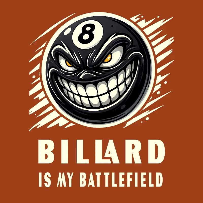 Le billard est mon champ de bataille