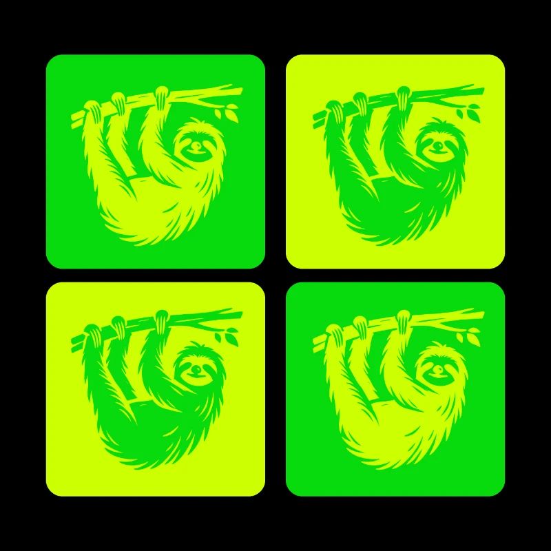 Relaxed sloth – take it easy