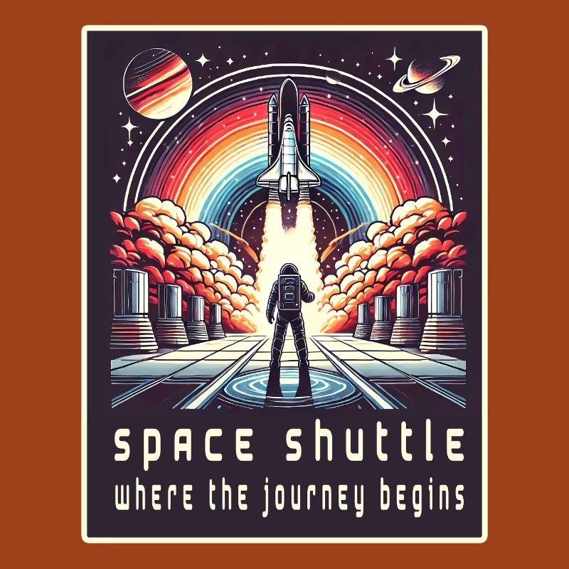 Navette spatiale - Le voyage commence