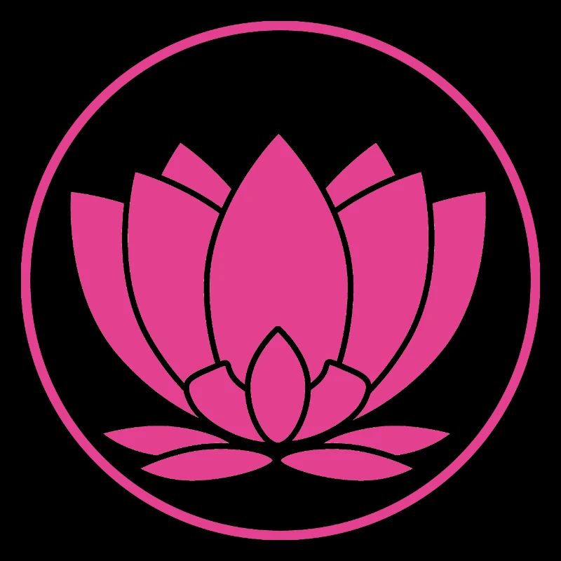 Lotus flower pink design