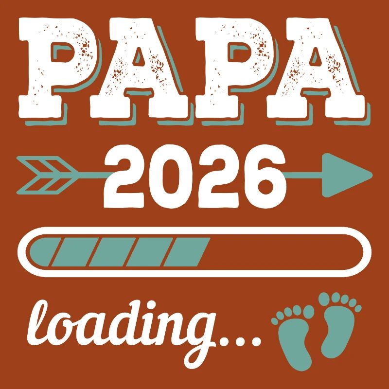 Dad 2026 Loading Father-to-be Gift Idea