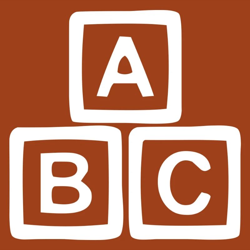 Style de panneau de bloc ABC