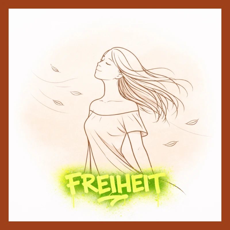 La liberté dans le vent