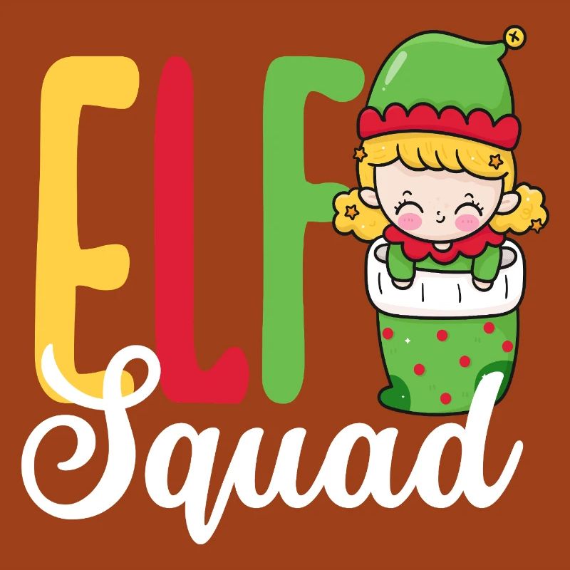 Escouade d’Elfes Mignonne Elfe de Noël