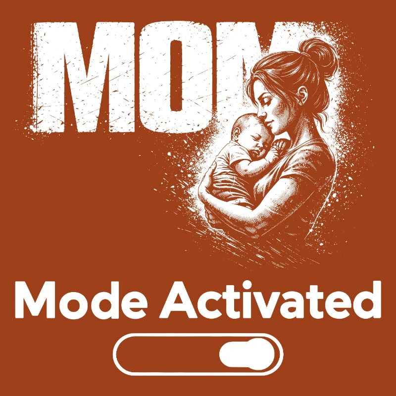 Chemise activée en mode maman : cadeau drôle de mère
