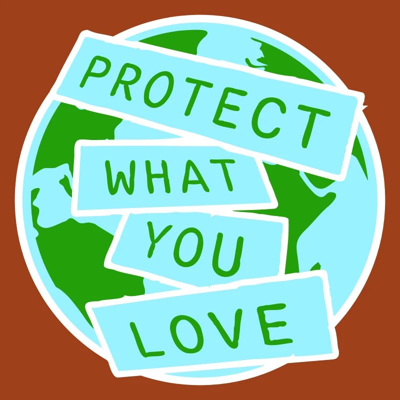Déclaration de protection de la nature Protéger ce que vous aimez Logo de la Déclaration de Protection de la Nature