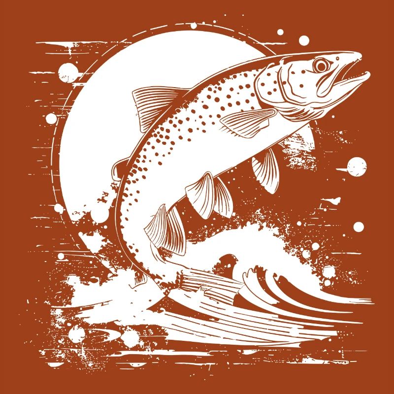 Fischerei Grafik