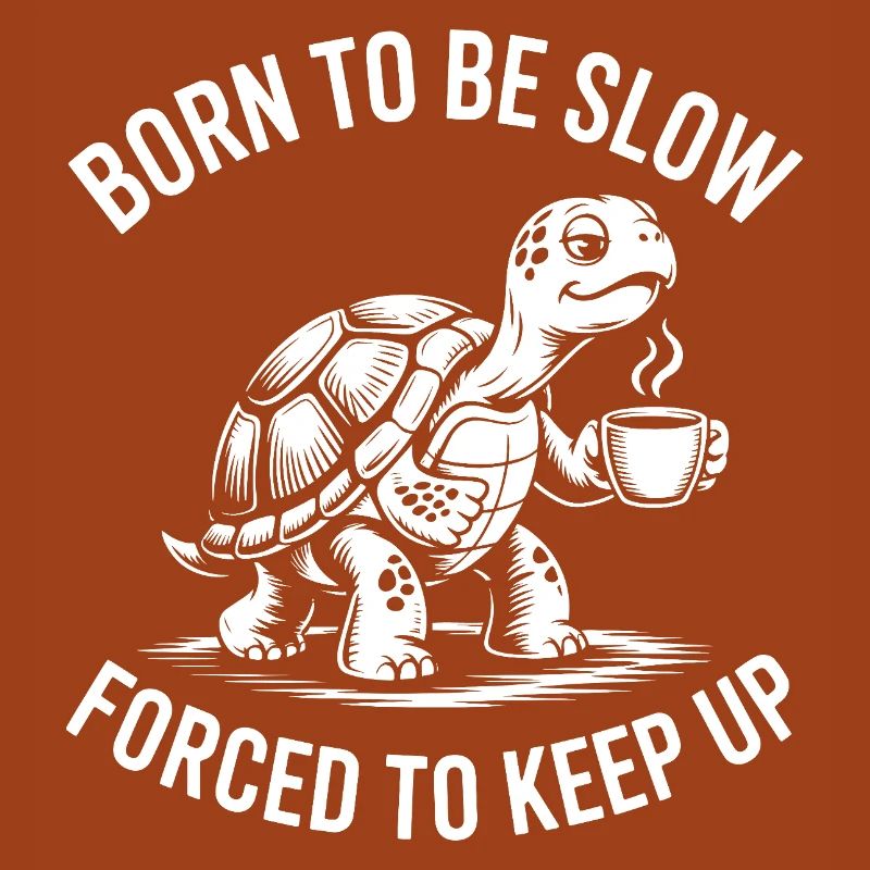 Slow Coffee Turtle – Geboren, um langsamer zu werden
