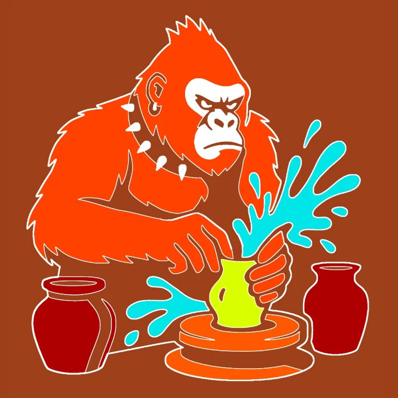 Gorilla Pottery Splash Studio