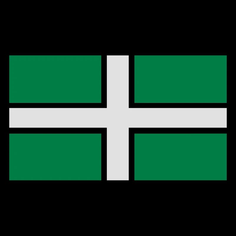 Saint Petroc's Flag - Flag of Devon