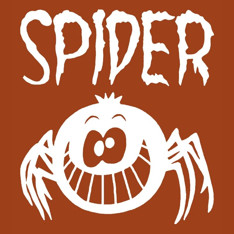 The smiling white spider