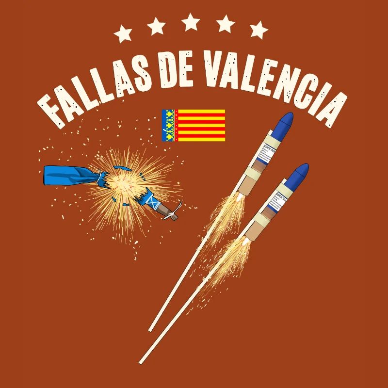 Feux d’artifice de Fallas de Valencia