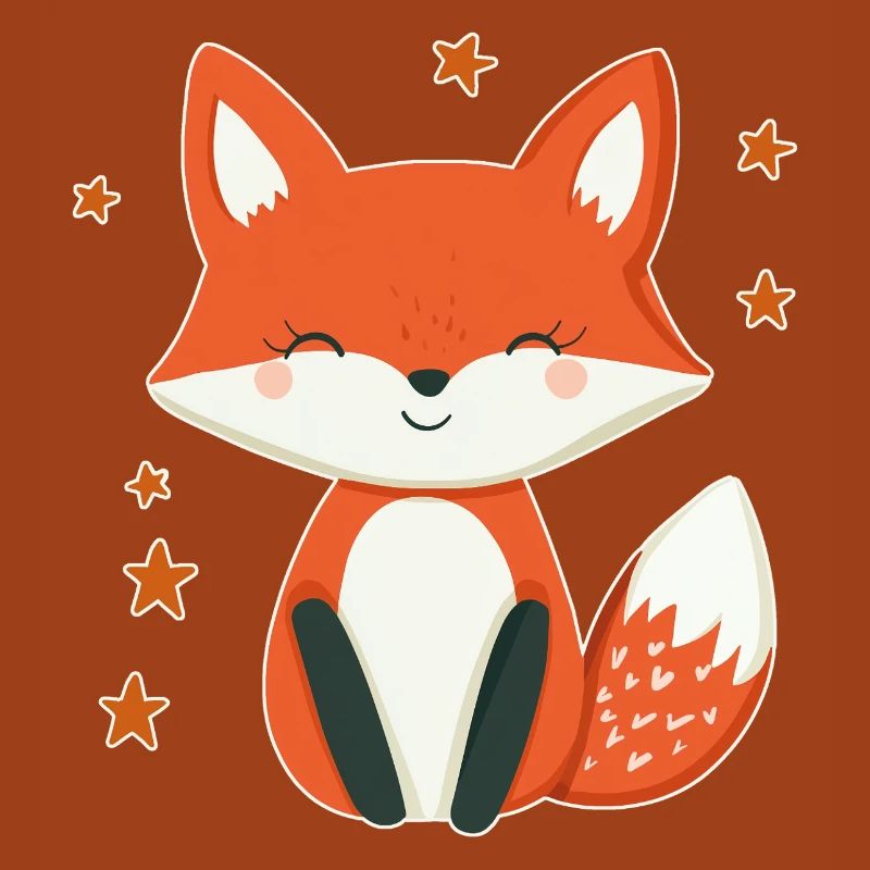Fuchs und Sterne