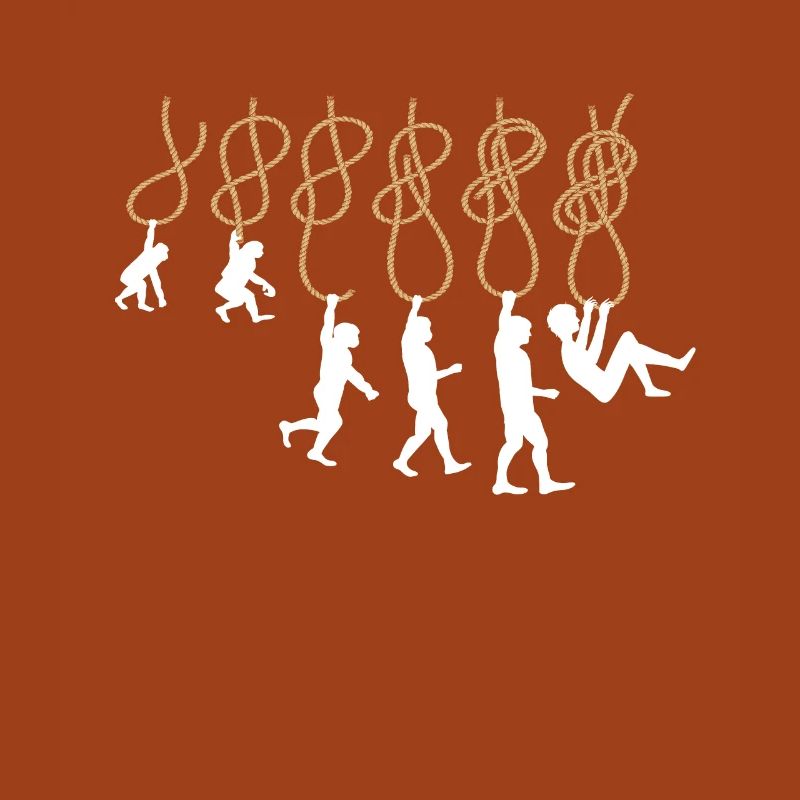 Evolution climbing climbing knot eighth knot