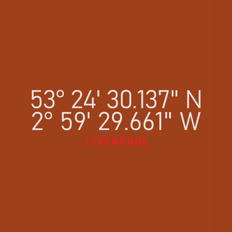 Liverpool Coordinates Emblem