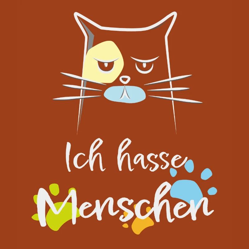 Ich hasse Menschen! Katze, Miesepeter