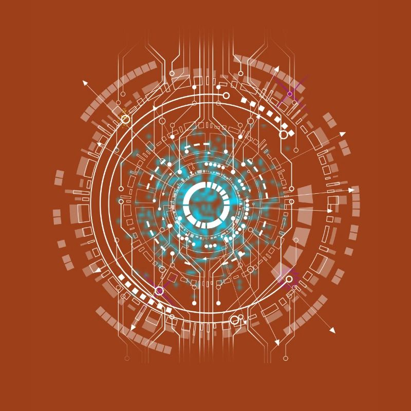 computer Space cpu pc Nerd Circuit Board Warp geek ai ki