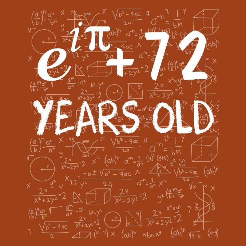71e anniversaire 71 ans Euler Identité cadeau math