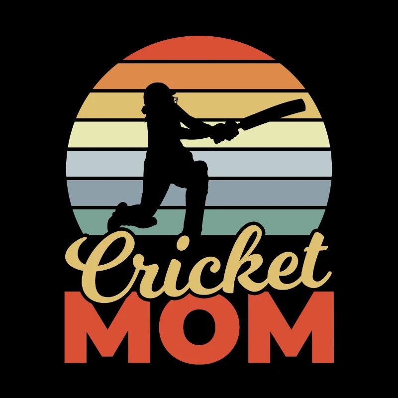 Funny Cricket Mom