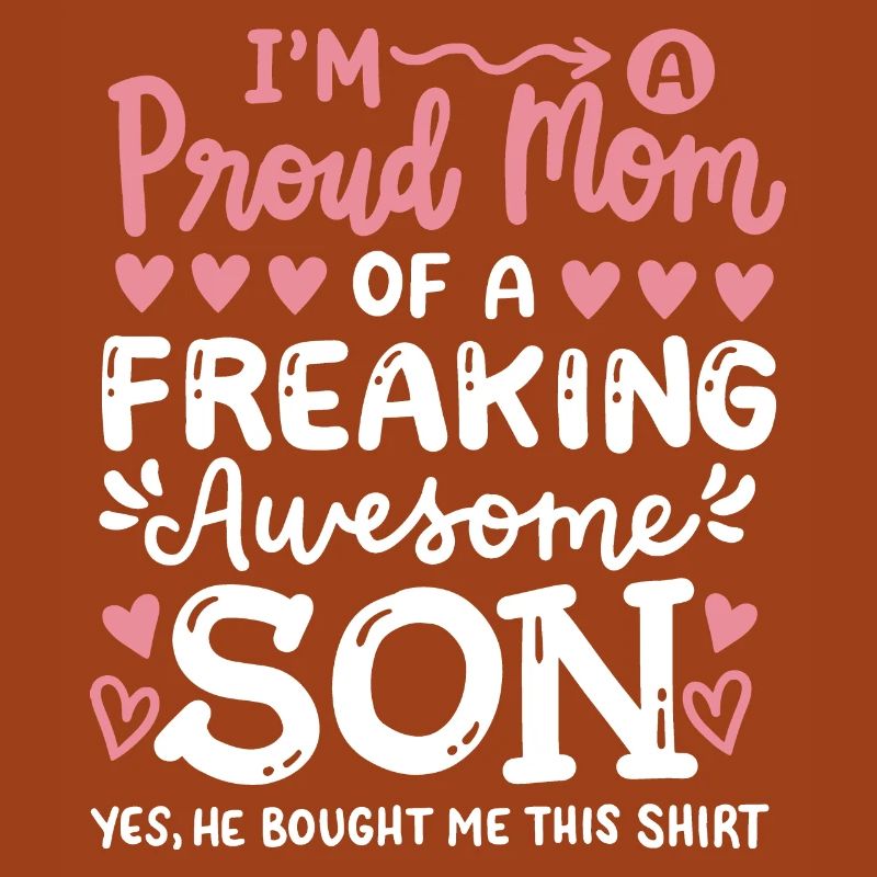 Stolze Mutter Sohn Muttertag