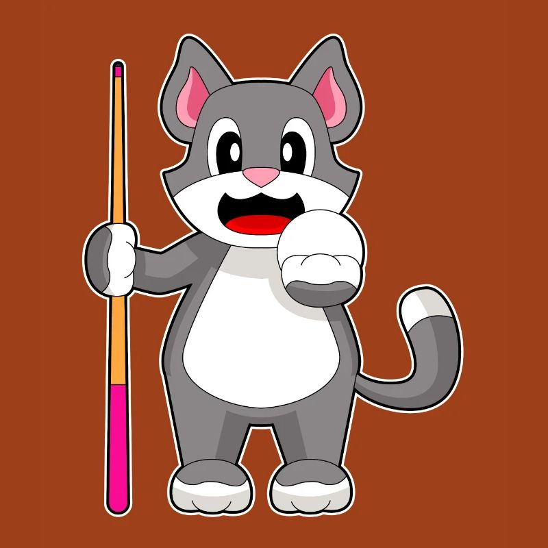 Katze Billiard Queue